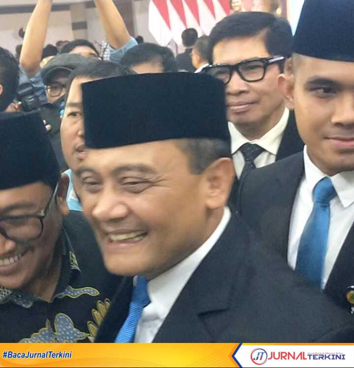 Usai Sertijab Gubernur Jawa Tengah Ahmad Luthfi di gedung Gradhika Bakhti Praja (jurnalterkini.id/Ponco)