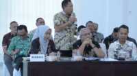 Rapat Koordinasi Pemerintah (Rakorpem) Januari 2025 bertempat di Aula Melati Kabupaten Asahan, Jumat (10/01/2025). (Foto: Diskominfo Asahan)