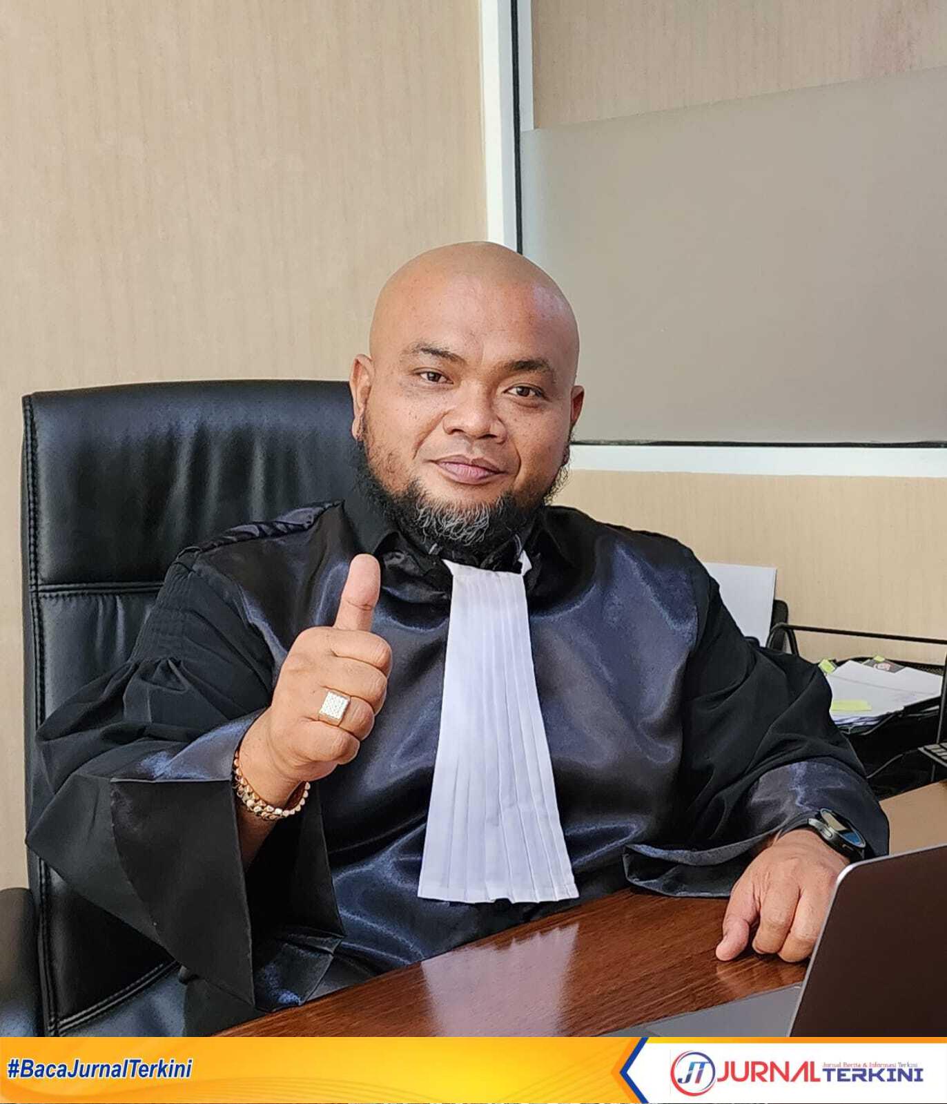 Keterangan Poto : Tumpal Hamonangan Lumban Tobing, S.H.,M.H, selaku kurasa hukum perkara ini