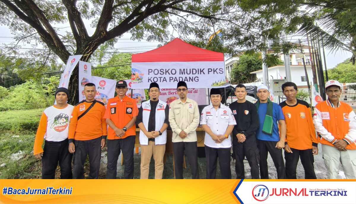 DPW PKS Sumbar resmi meluncurkan 11 posko mudik di berbagai daerah. (JurnalTerkini.id/Amryan)