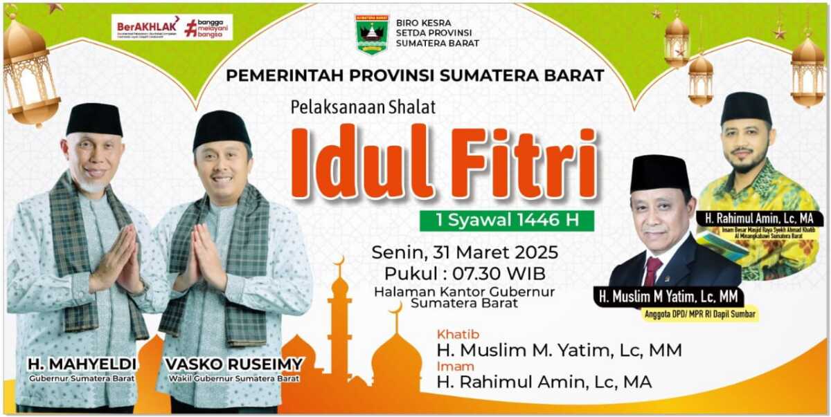 iklan lebaran Pemprov Sumbar