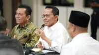 kepala BP Batam Amsakar Achmad Kepala Badan Pengusahaan (BP) Batam sekaligus Wali Kota Batam, Amsakar Achmad menghadiri rapat koordinasi (rakor) Program Prioritas Industri Transportasi Laut dan Galangan Kapal Kota Batam, di Balairungsari BP Batam, Rabu (12/3/2025). (Foto: humasbpbatam)