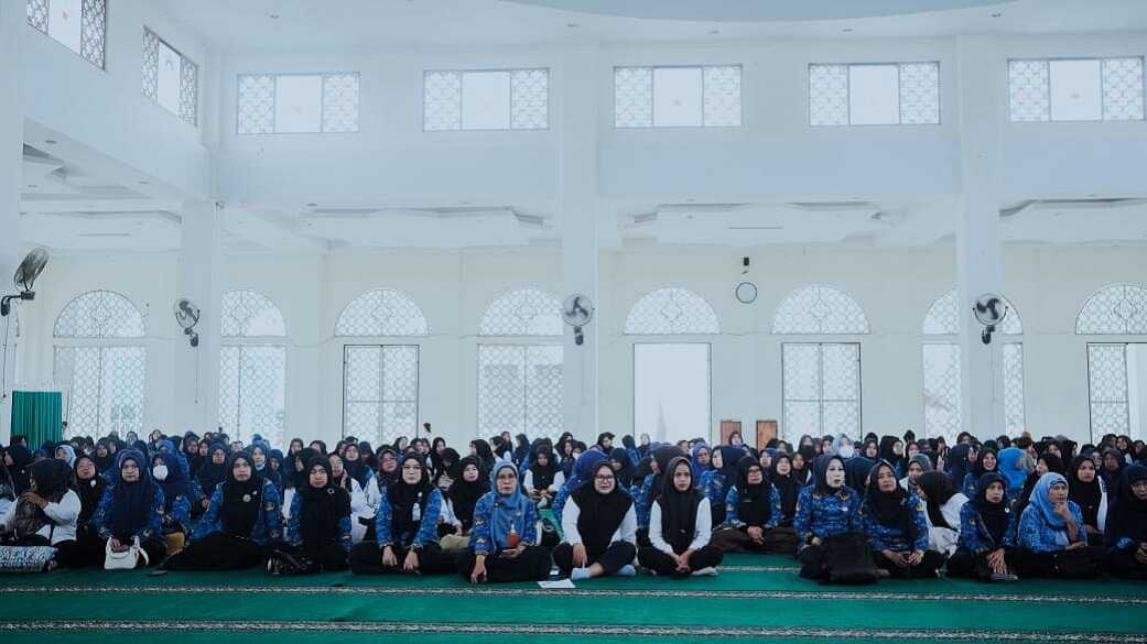 Peringatan Nuzul Quran di Islamic Center Koto Baru, Senin (1703/2025). (Foto DiskominfokabSolok).