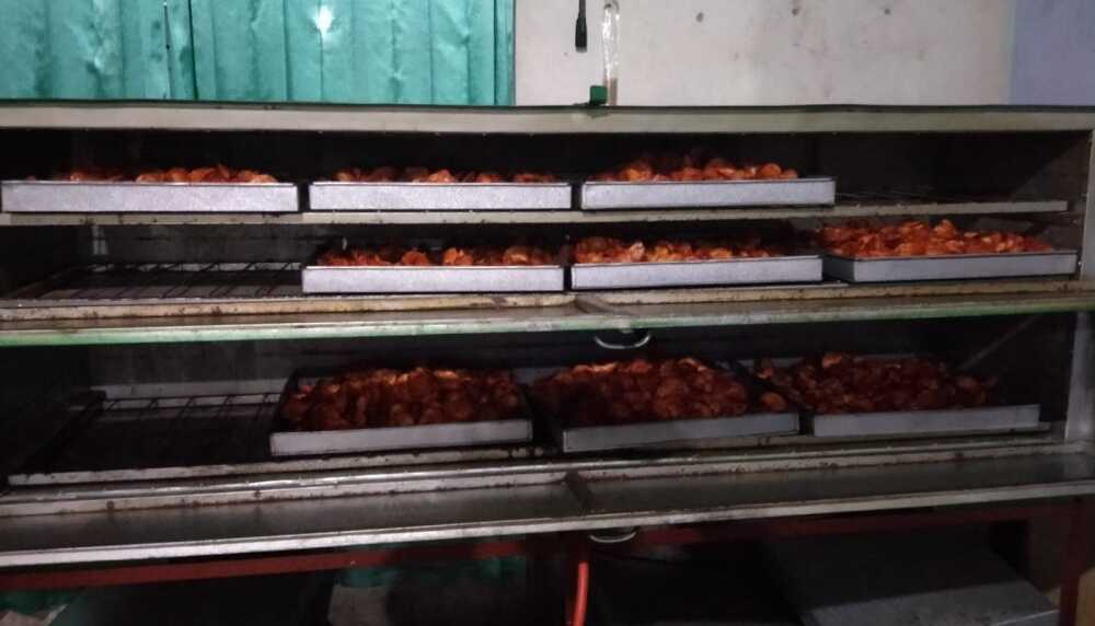 oven disti binaan PT timah