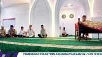 Suasana Pembukaan Pesantren Ramadhan 1446 Hijriah di Masjid Al-Fath Seberang Padang. (Dokumentasi pribadi)