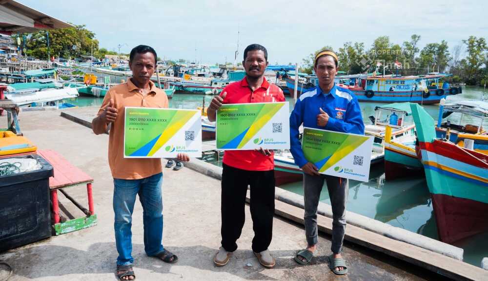 Sebanyak 411 nelayan di Kabupaten Bangka, Kepulauan Bangka Belitung menjadi peserta BPJS Ketenagakerjaan yang difasilitasi PT Timah Tbk. (Timah)