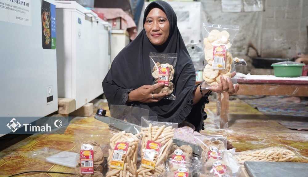 Melalui program Pendanaan Usaha Mikro Kecil (PUMK), PT Timah secara konsisten mendukung pengembangan dan peningkatan kapasitas pelaku UMKM di wilayah operasional perusahaan. (timah)