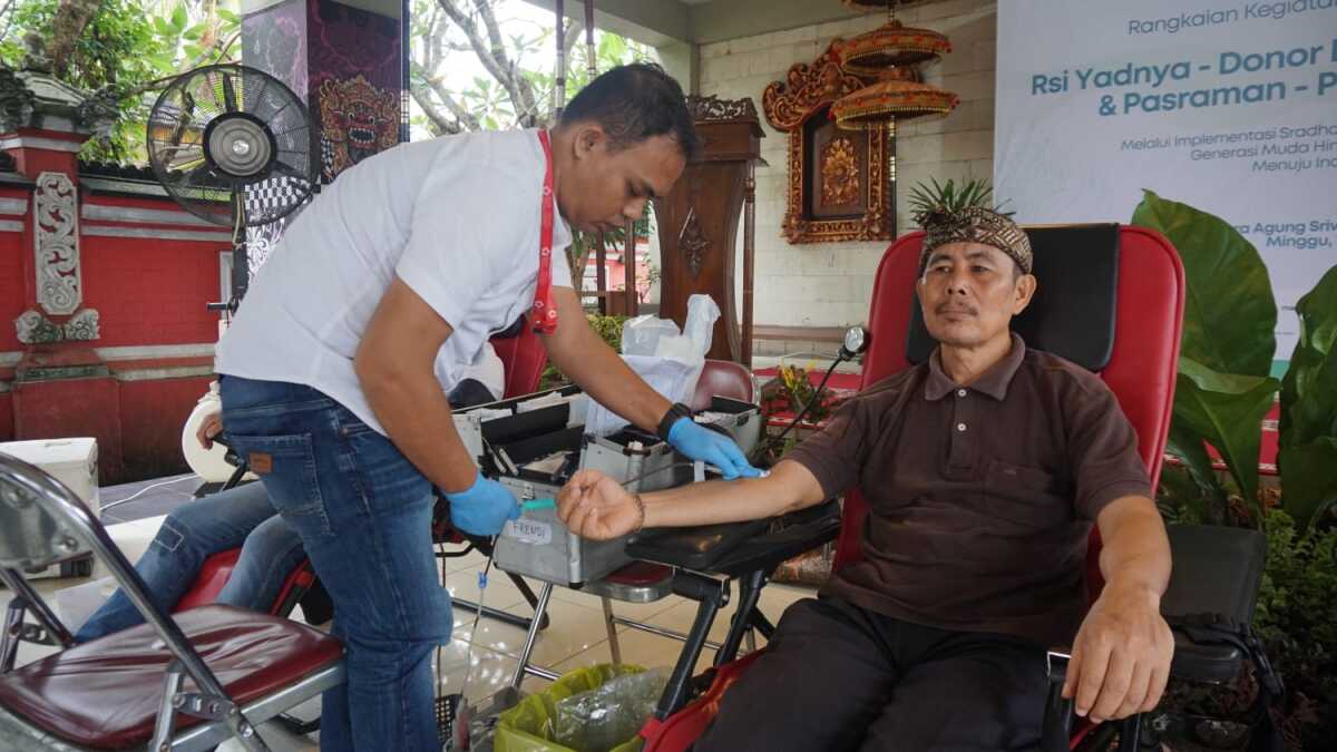 Bakti sosial untuk Regional Palembang dilaksanakan pada tanggal 15-16 Maret 2025 di Pura Agung Sriwijaya, Palembang. (Timah)