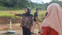 RSUD sungai dareh Bupati Dharmasraya Annisa Suci Ramadhani meninjau Instalasi Pengolahan Air Limbah di RSUD Sungai Dareh (Humas Pemda)