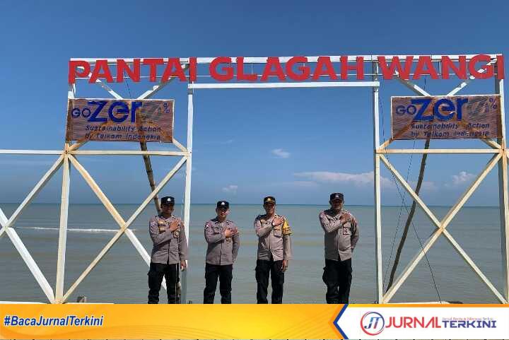 Patroli dan Beri Imbauan di Obyek Wisata Istambul Satbinmas Polres Demak Ipda Wahyudi, beserta anggotanya./Dok.Foto.Munthohar_Ershi.(jurnalterkini.id/Ponco)
