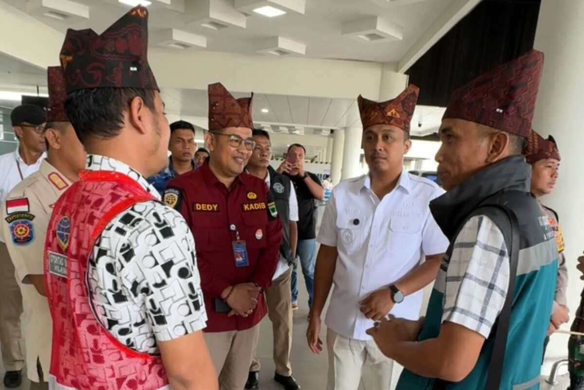 Wagub Sumbar, Vasco Ruseime saat meresmikan bahasa Minangkabau di BIM, Kamis (3/4/2025) ( foto Adpim sumbar).