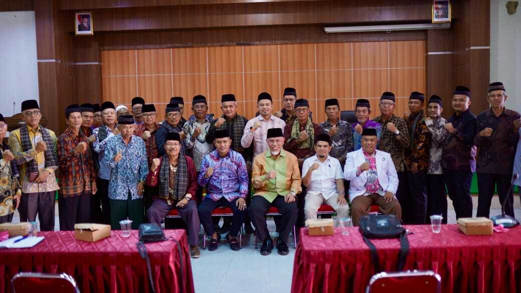 Kegiatan halal bihalal FK3S Kab Solok, Sabtu (26/04/2025).(Foto DiskominfokabSolok).
