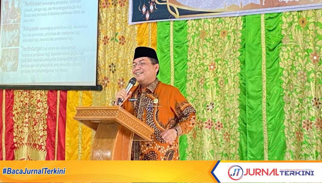 Kepala Kantor Wilayah Kementerian Agama Provinsi Sumatera Barat, H. Mahyudin, MA, melakukan kunjungan kerja ke Kabupaten Solok Selatan, Rabu (23/4/2025). (JurnalTerkini.id/Amryan)