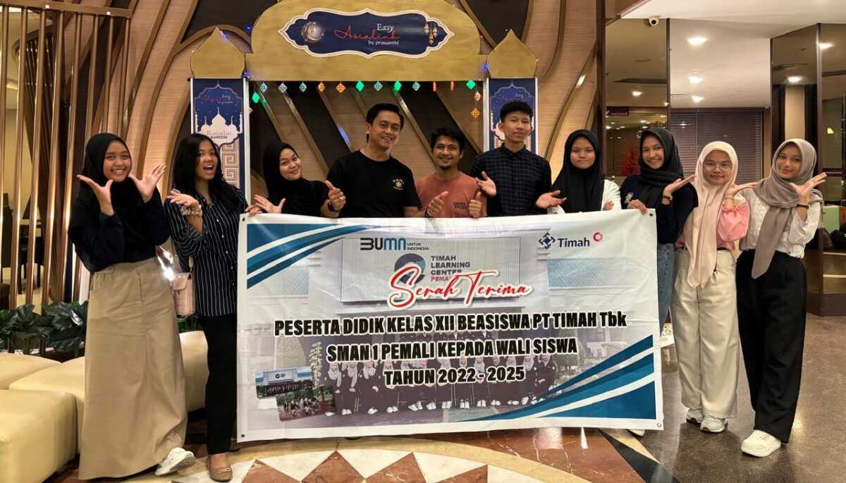 pemali Boarding School Para alumni Pemali Boarding School PT Timah bersiap melanjutkan pendidikan ke perguruan tinggi.(Timah)