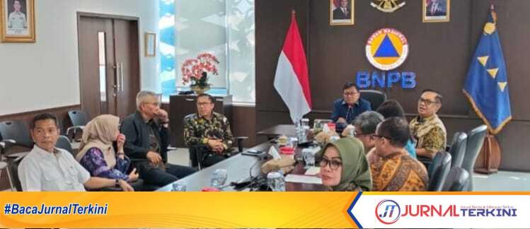 Pj Sekda Provinsi Sumbar hadiri rakor persiapan kunker kepala BNPB ke Sumbar di Jakarta, Selasa (29/04/2025).
