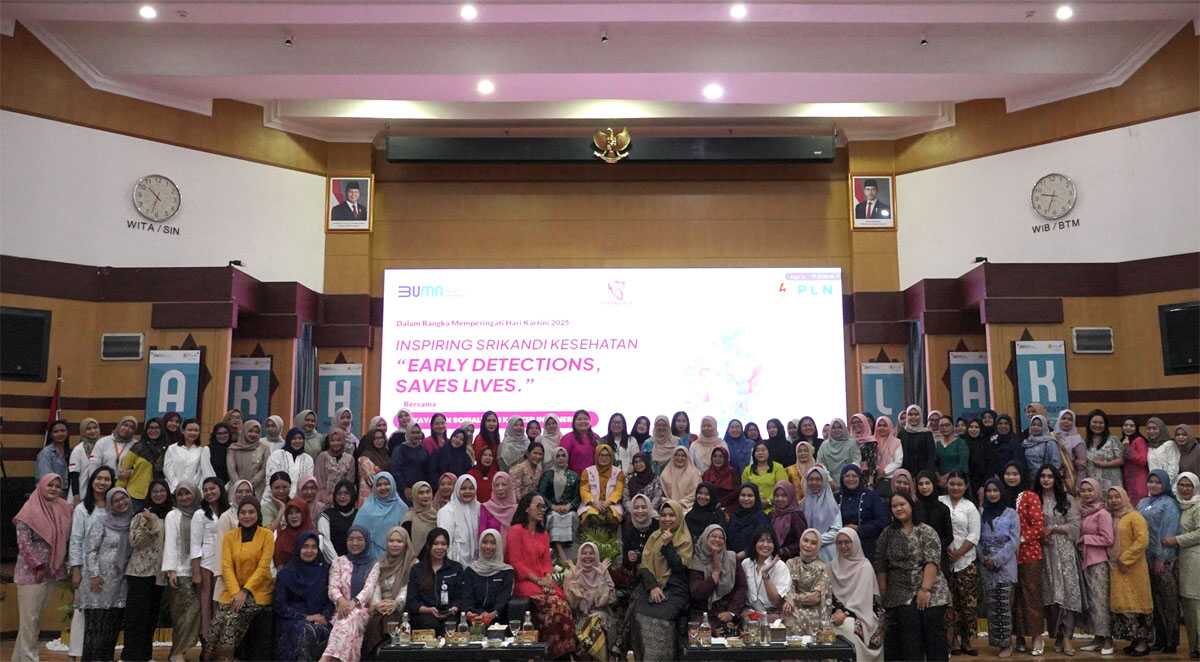 hari kartini pln batam Dalam rangka memperingati Hari Kartini, Srikandi PLN Batam menyelenggarakan talkshow bertajuk Inspiring Srikandi Kesehatan yang mengusung tema “Early Detections, Saves Lives” di Kantor Korporat PT PLN Batam, Senin (21/4/2025). (foto: PLN Batam)
