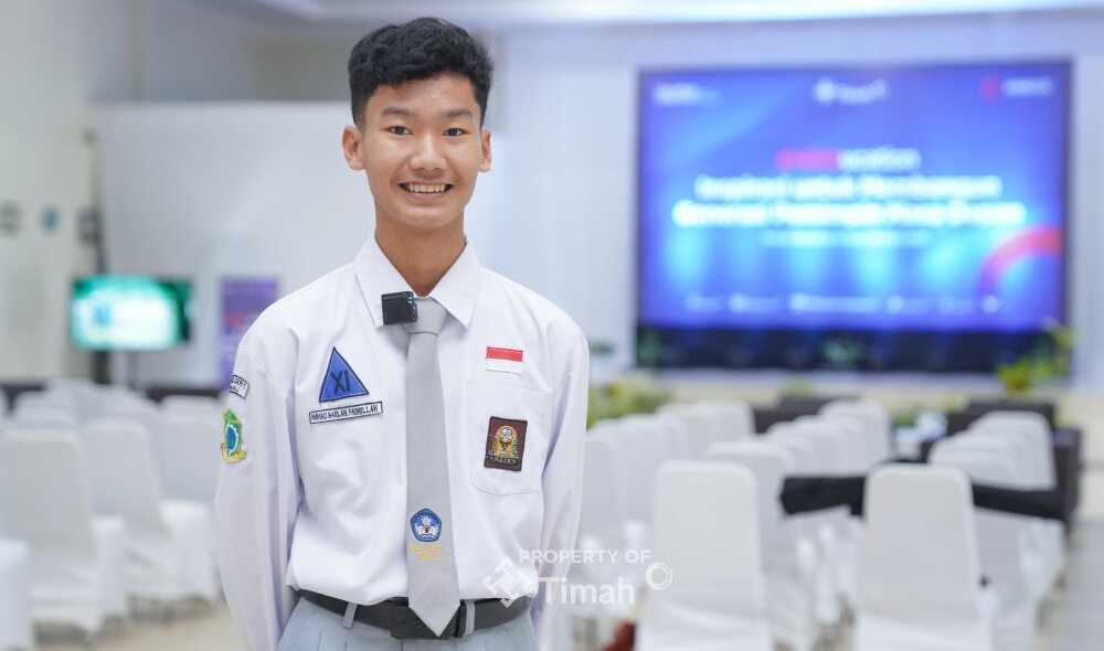 Ahmad Harlan Fadhillah, siswa Pemali Boarding School PT Timah (Timah)