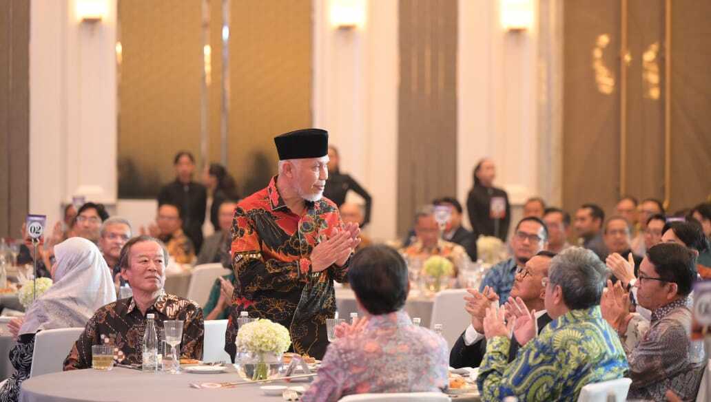 Acara financial close Proyek PLTP Muaro Labih Unit II, di Jakarta pada Jum'at (23/05/2025). (Foto Adpim sumbar).