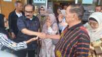 Shadiq Pasadigoe serap Aspirasi Masyarakat di kota Padang pada Sabtu (10/5/2025). (dokumentasi pribadi)