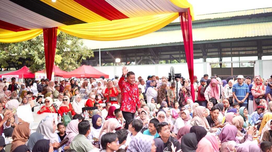 Halal bihalal sas solok Kegiatan Halalbihalal SAS DPW-V di Jakarta, Minggu (27/04/2025). (Foto DiskominfokabSolok)