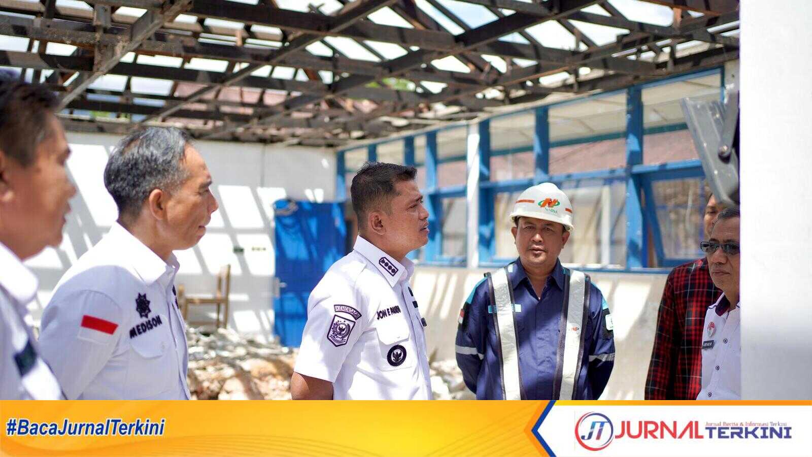 Bupati Solok Tinjau Pembangunan Sekolah Rakyat di Kab Solok pada (14/05/2025) (foto : DiskominfokabSolok).