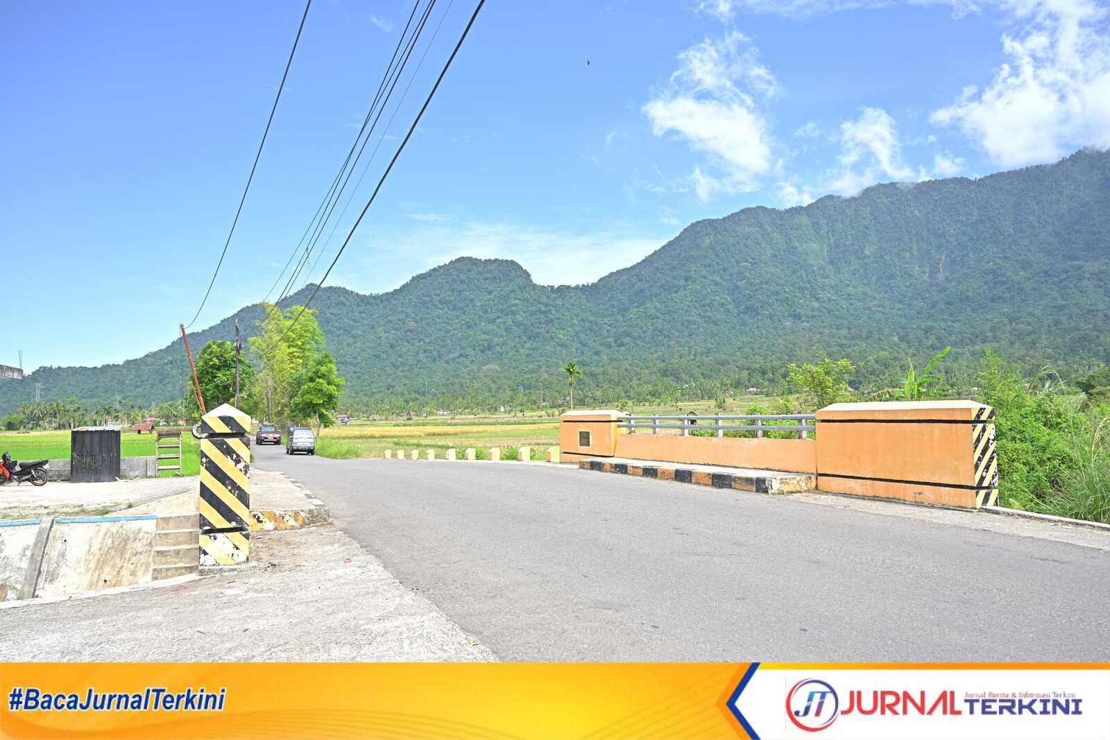 Jembatan Kurambik Diresmikan Gubernur Mahyeldi beberapa waktu lalu. (Foto Adpim Sumbar).