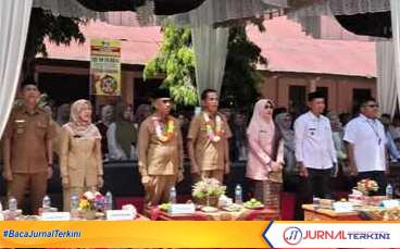 SMAN 1 padang sago Suasana acara peresmian Gebyar Ideas 2025 di SMAN 1 Padang Sago. (JurnalTerkini.id/Amryan)