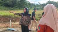 sidak RSUD Sungai Dareh Bupati Dharmasraya Annisa Suci Ramadhani saat meninjau Instalasi Pengolahan Air Limbah di RSUD Sungai Dareh (Humas Pemda)
