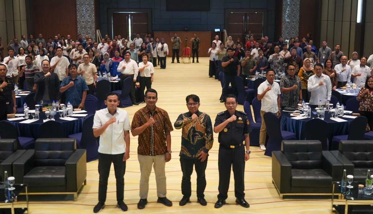 FGD BP batam FGD Pelaksanaan Lalu Lintas Barang di KBPB Batam, Selasa (1/7/2025) di Lotus Ballroom, Aston Hotel Batam. (Humasbpbatam)