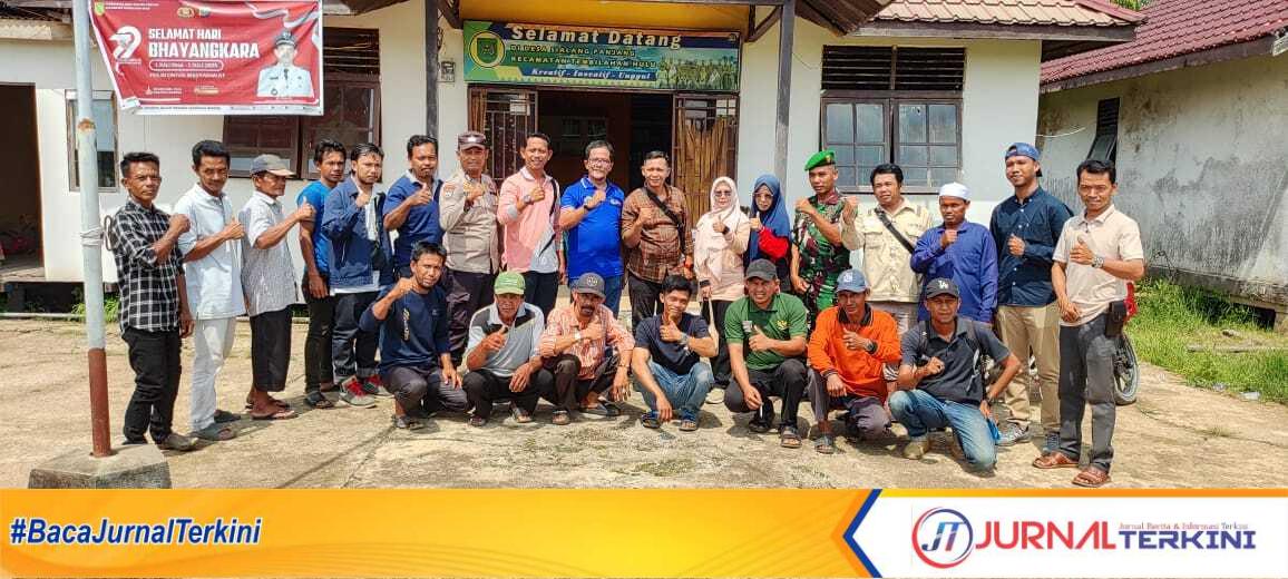 Pemerintah Desa Sialang Panjang melaksanakan rapat koordinasi terkait kegiatan normalisasi di wilayah kelompok tani (poktan) Desa Sialang Panjang