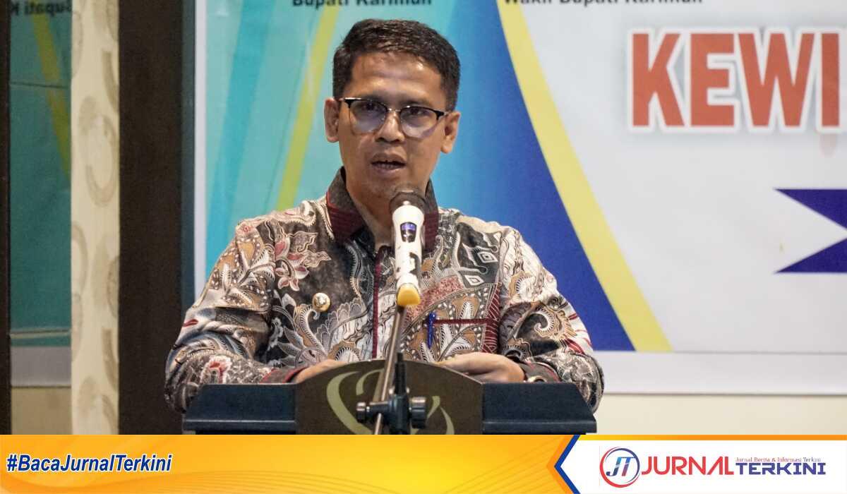 Bupati Karimun Iskandarsyah (JurnalTerkini.id/edy kencana)