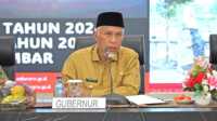 gubernur sumbar mahyeldi-1 Gubernur Mahyeldi hadir dalam Upacara Pelantikan Pamong Praja Muda IPDN Angkatan XXXII Tahun 2025 di Jatinangor. (Foto Adpim Sumbar)