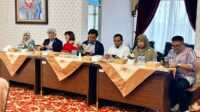 Pembahasan rancangan kerjasama dua PTN dengan City University Malaysia, Sabtu (26/07/2025). (Foto DiskominfokabSolok).