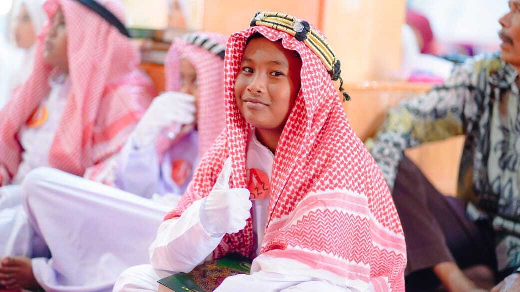 khatam Quran solok Peserta Khatam Al-Qur’an di MDTA Surau Pauh Jorong Guci Nagari Sumani, (18/06/2025). (Foto DiskominfokabSolok).
