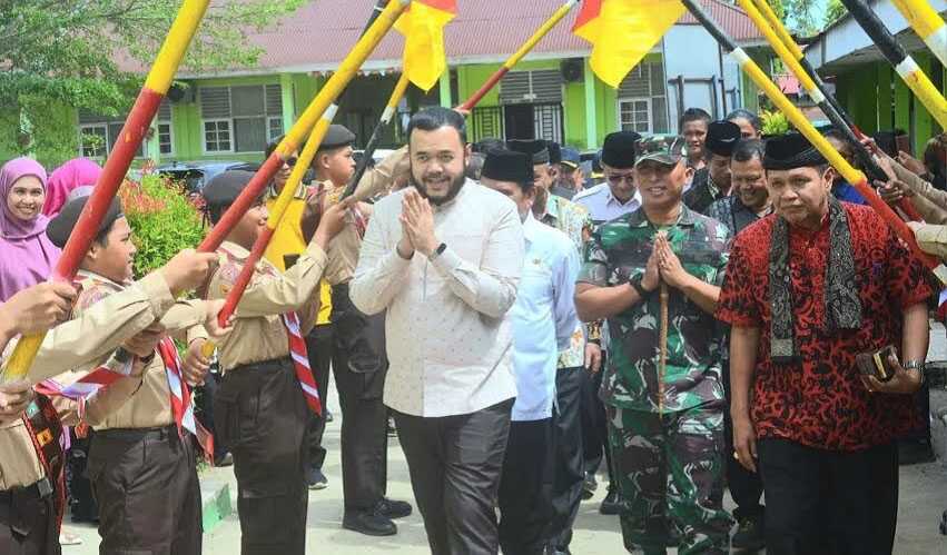 Wali Kota Padang Resmikan Fasilitas Baru di MTsN 5 Padang, Tingkatkan Kualitas Pendidikan Madrasah (foto Prokopim Padang).