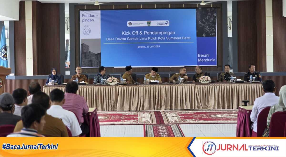 Pemprov Sumbar Luncurkan Program Desa Devisa di Limapuluh Kota, Selasa (29/07/2025). (Foto Adpim Sumbar).
