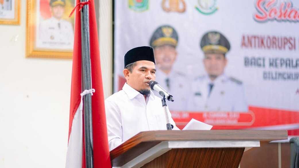 wakil bupati solok Wabup Solok Buka Sosialisasi Antikorupsi dan Pengendalian Gratifikasi, Rabu (18/06/2025). (Foto DiskominfokabSolok).