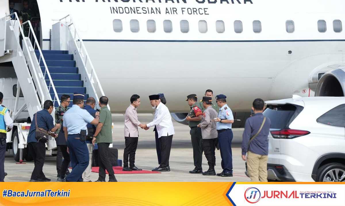Wapres Gibran saat tiba di BIM dalam rangka Kunker sehari penuh di Sumbar, Rabu (30/07/2025). (Foto Adpim Sumbar)