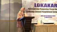 Kegiatan Lokakarya Pelaksanaan Penguatan Peran Aktif Masyarakat Terhadap Sistem Pengelolaan Sampah Kota Padang, Selasa, (12/8/2025). (Kominfo Padang).