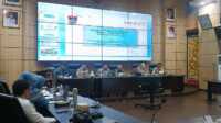 Pemko Padang gelar Rapat Evaluasi Pelaksanaan Kegiatan Pembangunan Semester I Tahun Anggaran 2025 pada Kamis (14/8/2025). (Foto Kominfo Padang).