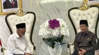Mahyeldi Ansharullah bersama Menteri Agama, Prof. Dr. KH. Nasaruddin Umar, pada Kamis (17/7/2025). (Foto Adpim Sumbar).
