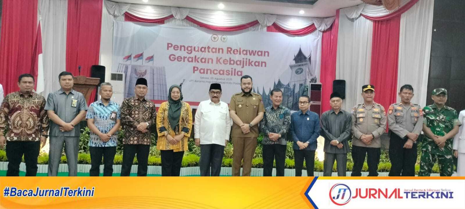 M. Shadiq Pasadigoe saat kegiatan Penguatan Relawan Gerakan Kebajikan Pancasila Kepada Kelompok Masyarakat 2025. Foto : D Arvoni/ Jurnalterkini.id