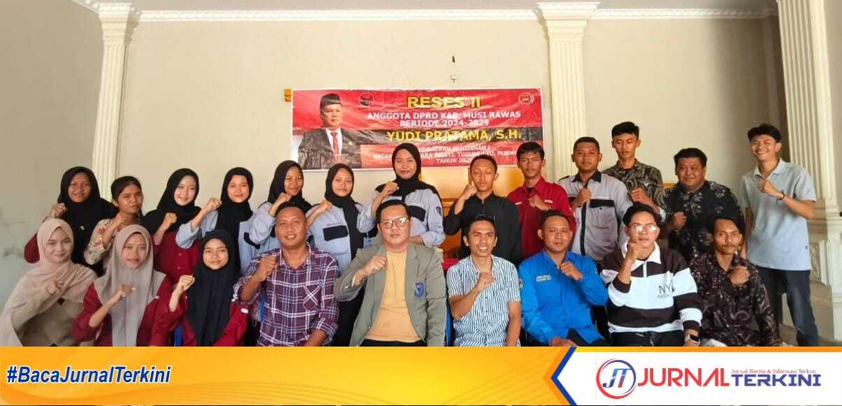 Anggota DPRD Kabupaten Musi Rawas periode 2024–2029, Yudi Fratama, S.H., melaksanakan Reses II Tahun 2025 di Daerah Pemilihan I yang meliputi Kecamatan Muara Beliti, Tugumulyo, dan Purwodadi