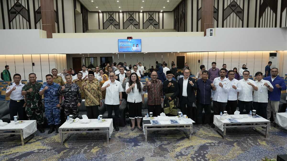 konsultasi publik bp batam1 Badan Pengusahaan (BP) Batam menggelar konsultasi publik untuk rencana perluasan wilayah Kawasan Perdagangan Bebas dan Pelabuhan Bebas (KPBPB) Batam, Selasa (26/8/2025). (foto: humasbpbatam)