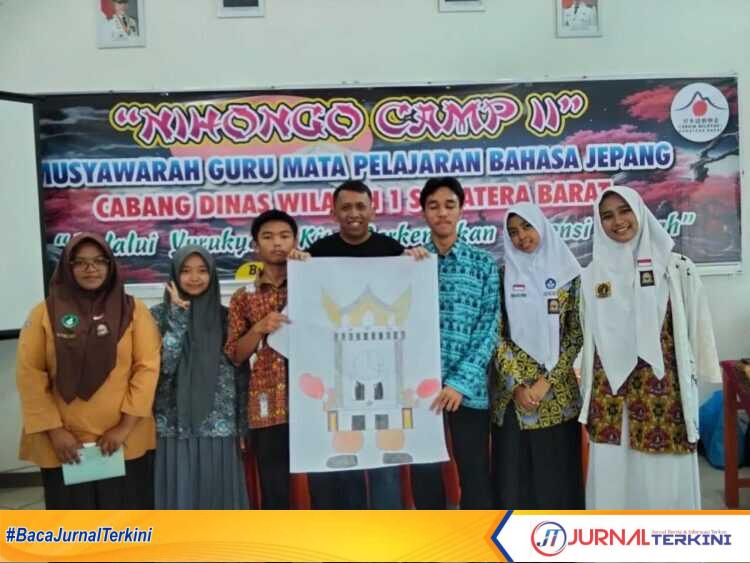 FB_IMG_1756133900229-750x563 Kegiatan Nihongo Camp 2 yang digelar MGMP Bahasa Jepang Cabdin 1 di Bukittinggi. (Dok ist).