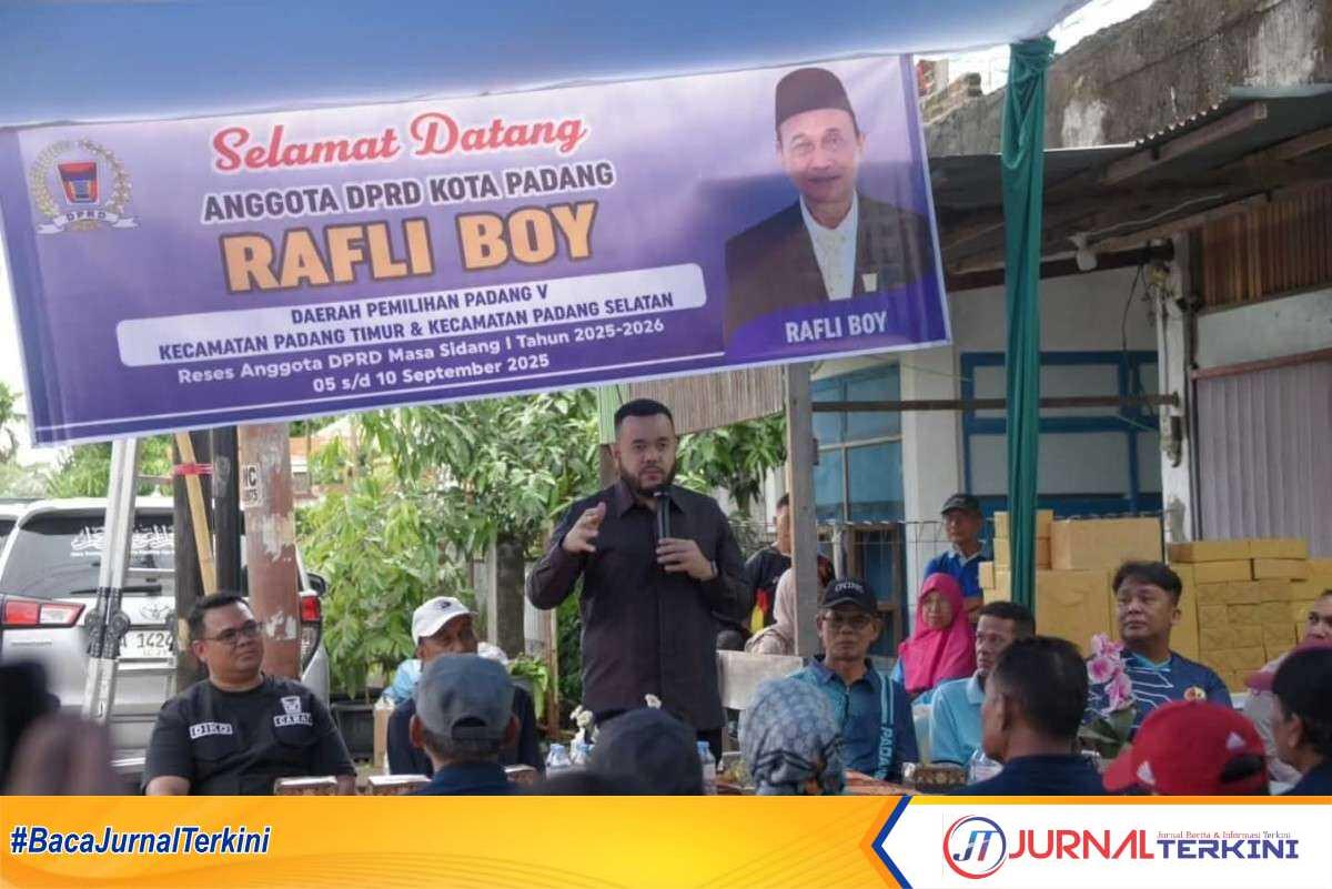Wali kota Fadly Amran saat hadiri reses DPRD di Kubu dalam Padang. (Dok ist).