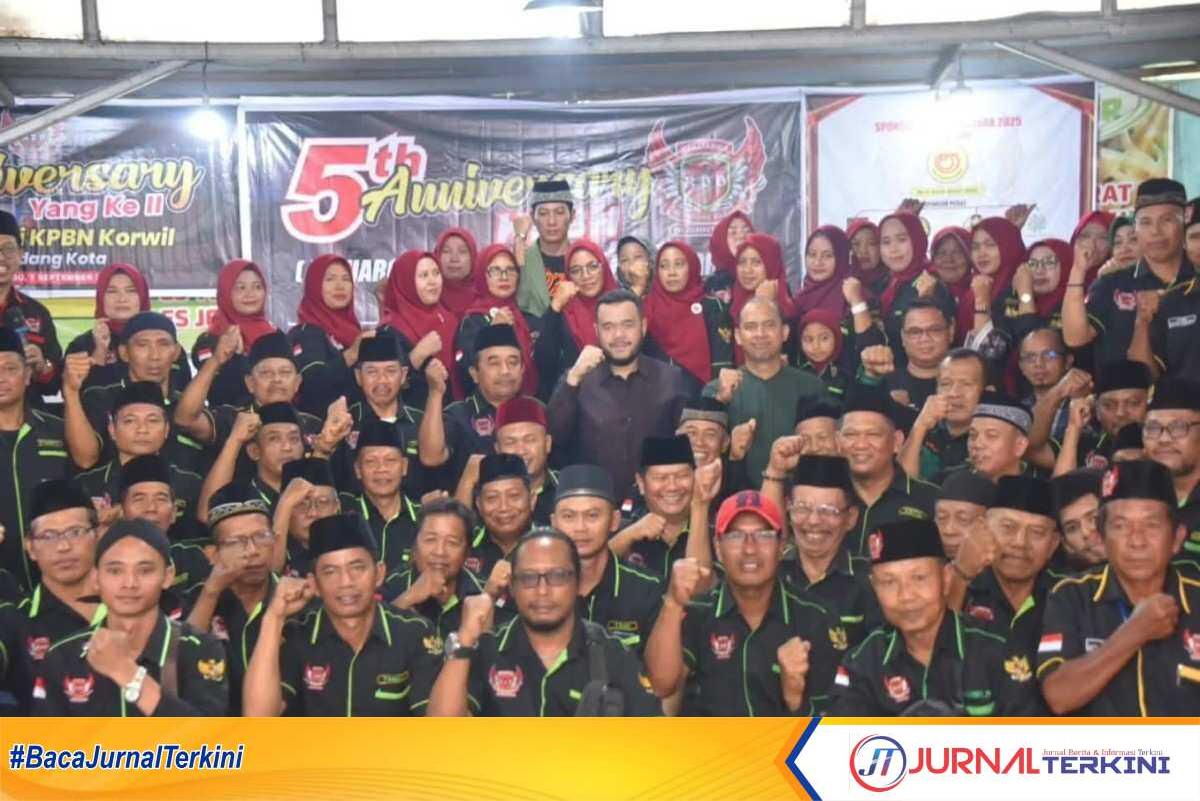 Wali Kota Fadly Amran saat menghadiri ulang tahun ke-V KPBN Padang. (Dok ist).