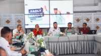 Rakor MCSP Kota Padang di Gedung Putih Rumah Dinas Wali Kota Padang, Rabu (10/9/2025). (Dok ist).