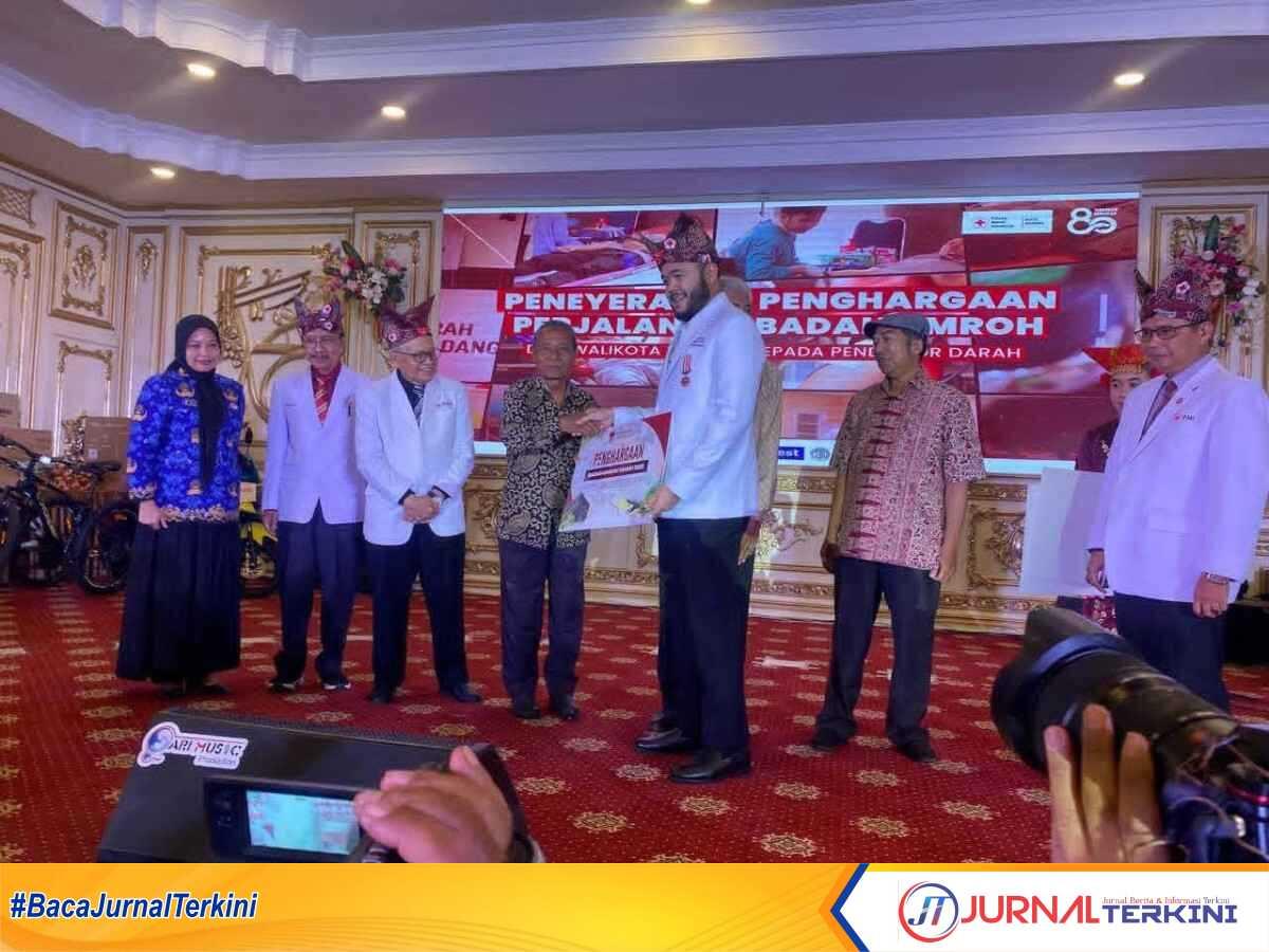 Kegiatan HUT PMI ke 80 di Kota Padang. (Foto Kominfo Padang).