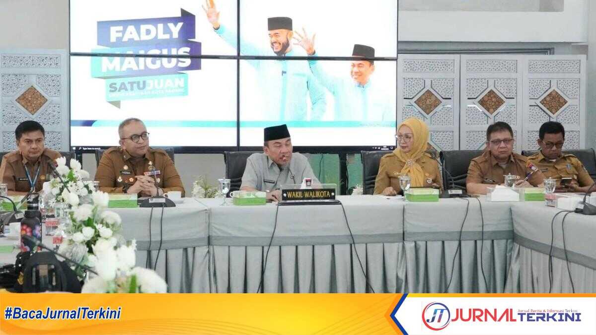Rapat rasionalisasi anggaran SKPD pada RAPBD Kota Padang 2026. (Foto Kominfo Padang).